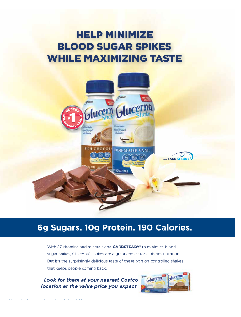 GLUCERNA® Nutritional Vanilla Shake