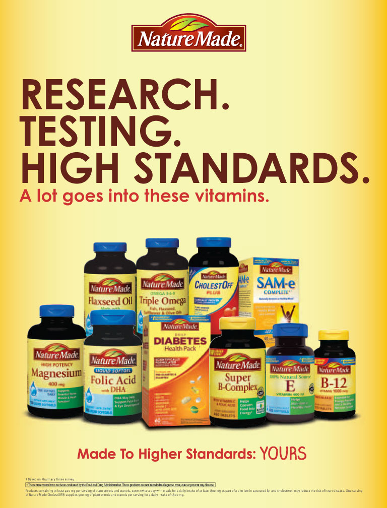 Nature Made Vitamins Spring 2015 Issue CDiabetes Online Magazine