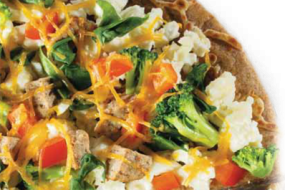 Healthy Guilt-Free Recipes: Daybreak Scramble Pizza