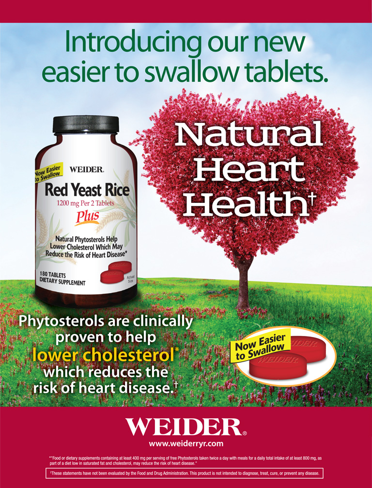 Image of a FREE bottle of Weider® Red Yeast Rice Plus, 180 Tablets