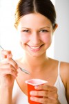 woman-with-yogurt