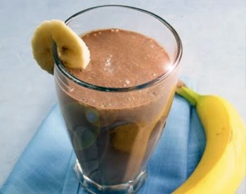 Choco Banana and Peanut Butter Smoothie
