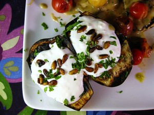 Eggplant with Yogurt