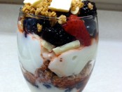 Mixed Berry Parfait with Protein Bites
