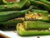 Okra boiled with Butter