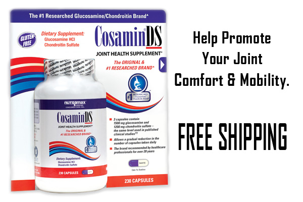 Free Shipping On Cosamin Ds 230 Capsules Cdiabetes Com Cardio And Diabetes Healthy Living Tips Save On Diabetes Products And Learn More About Managing Diabetes