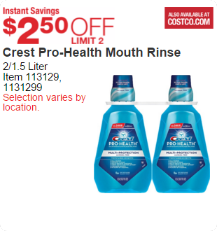 Crest Pro-Health Mouth Rinse