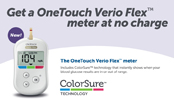 Get a FREE OneTouch Verio Flex Meter