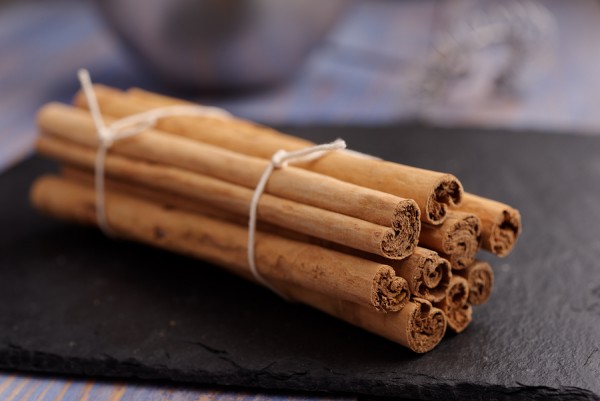 Ceylon Cinnamon sticks in a sheaf