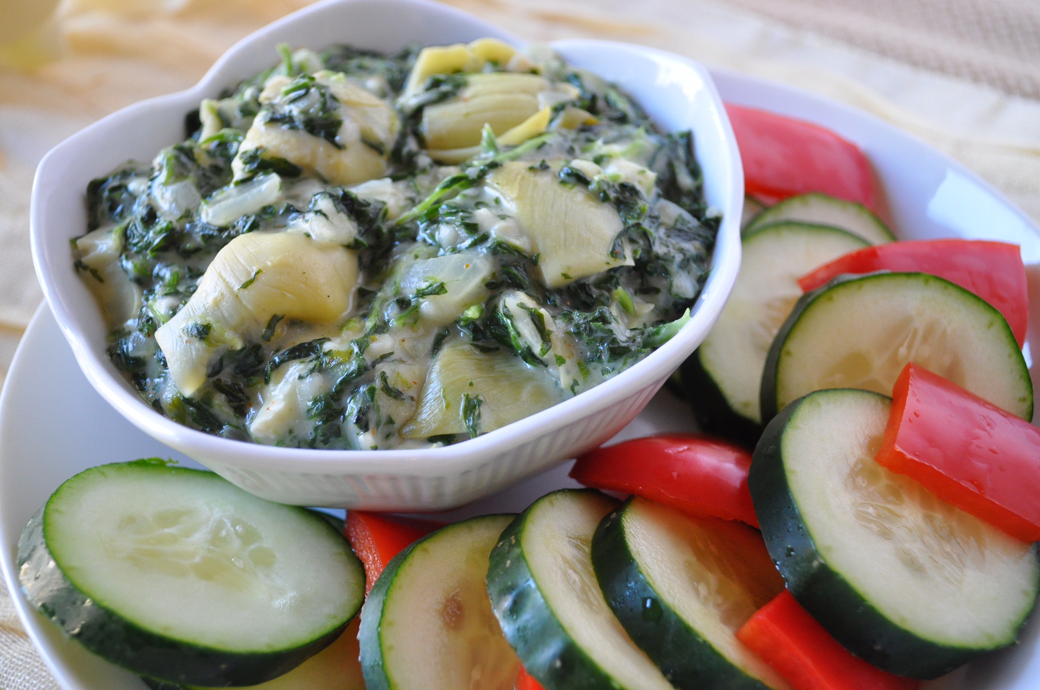 Spinach Artichoke Dip Cardio and Diabetes Healthy